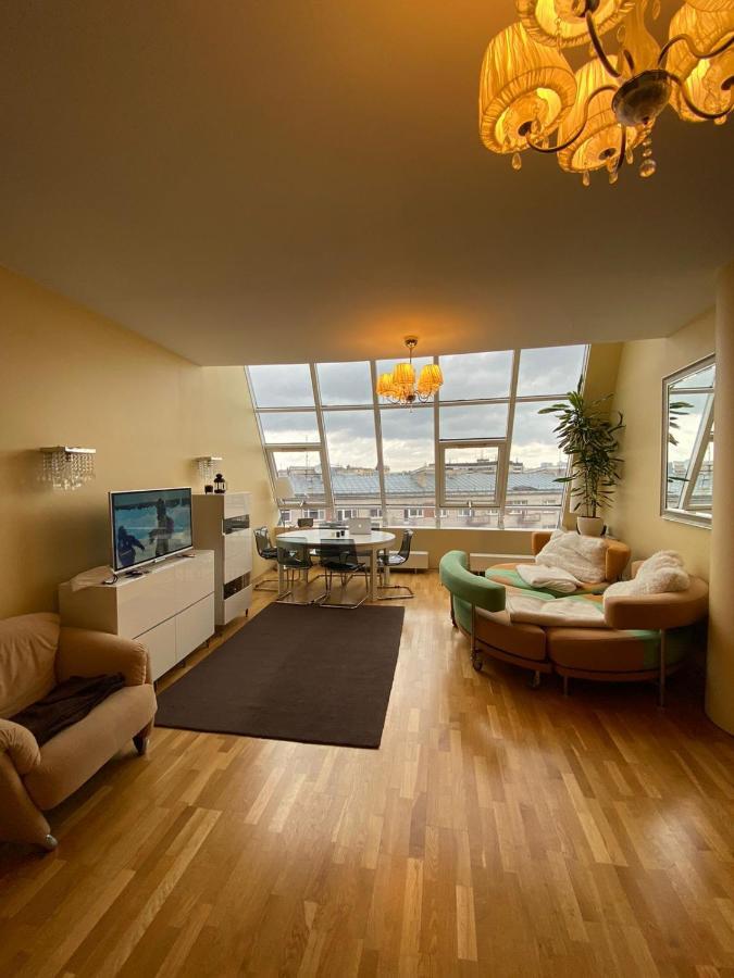 Riga Centre , Skyloft Apartment 178M2 Extérieur photo